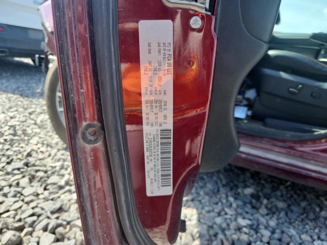 2018 DODGE GRAND CARAVAN