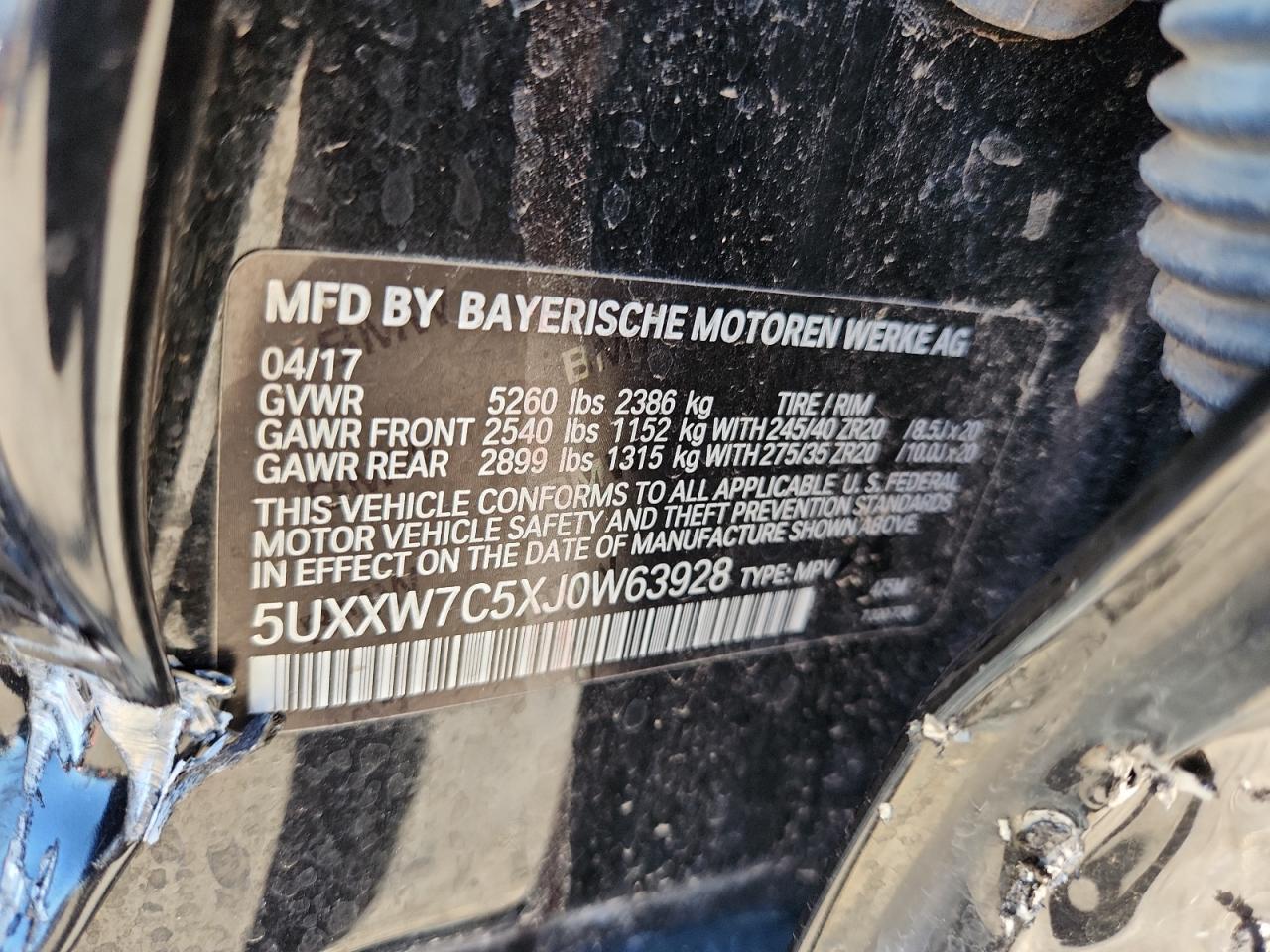 2018 BMW X4