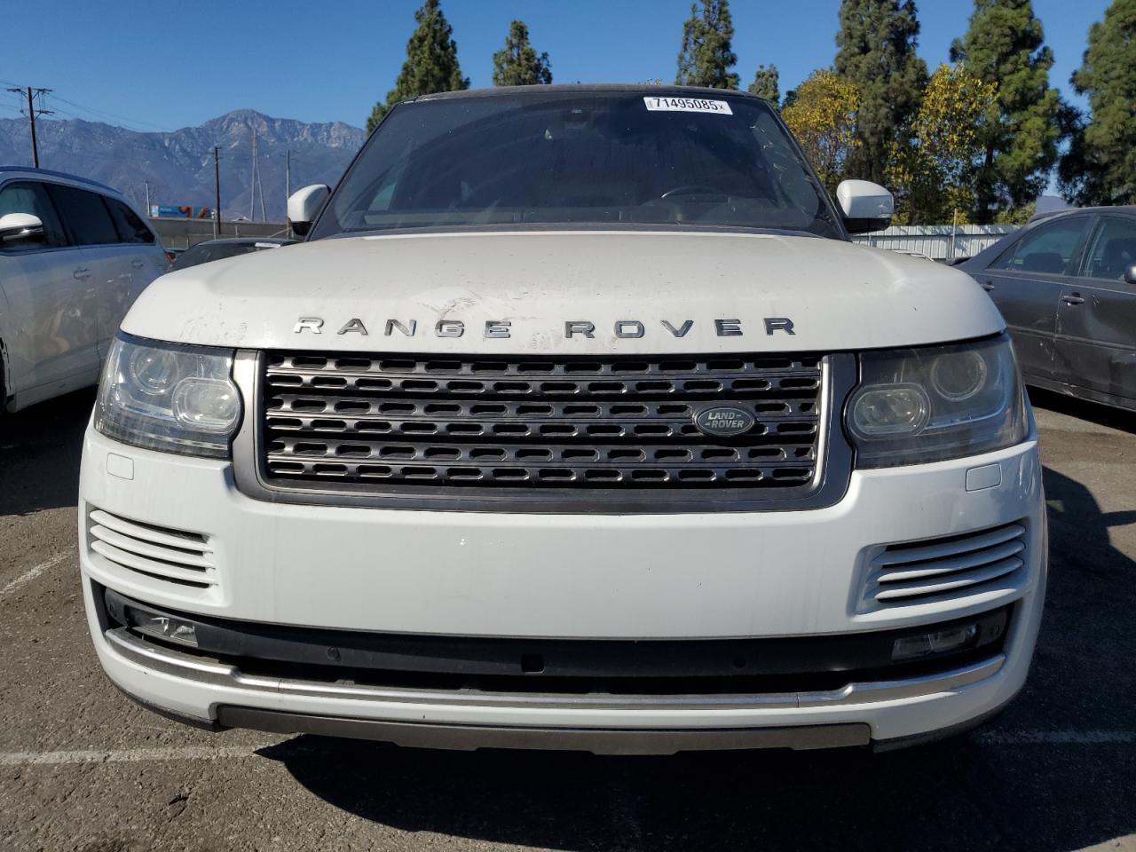 2016 LAND ROVER RANGE ROVER