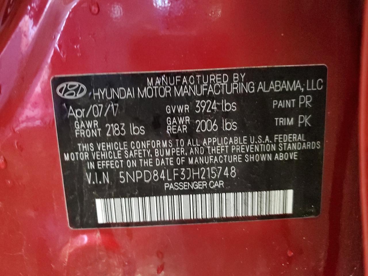 2018 HYUNDAI ELANTRA
