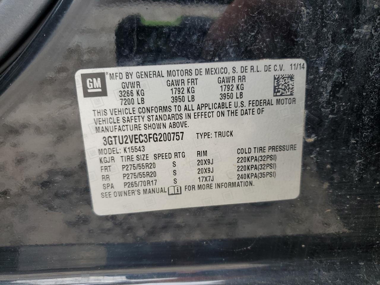2015 GMC Sierra