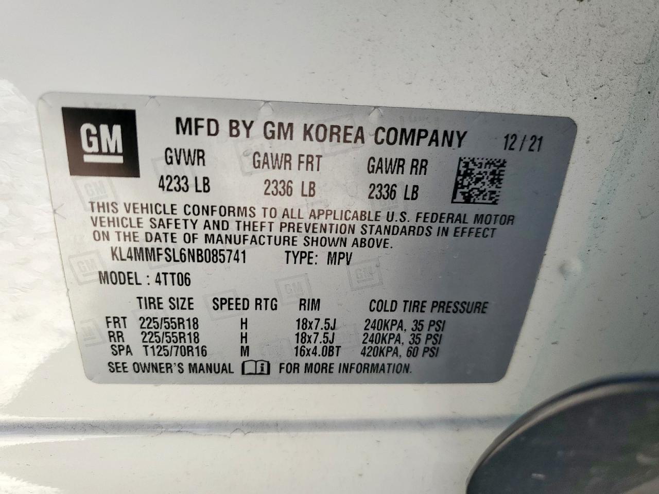2022 BUICK Encore GX