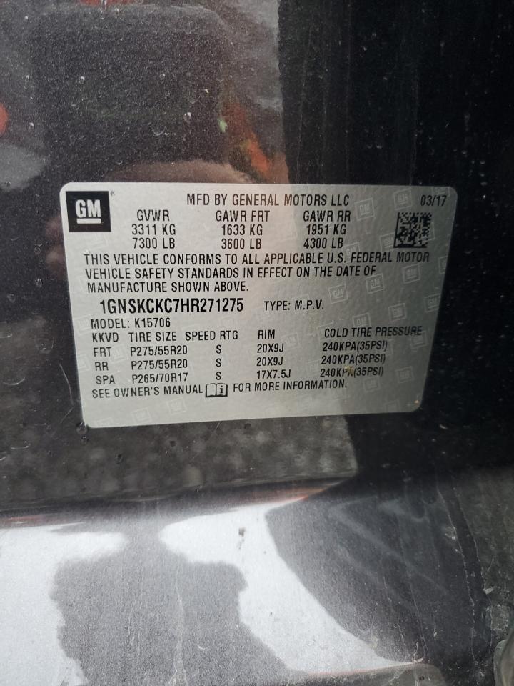 2017 CHEVROLET Tahoe