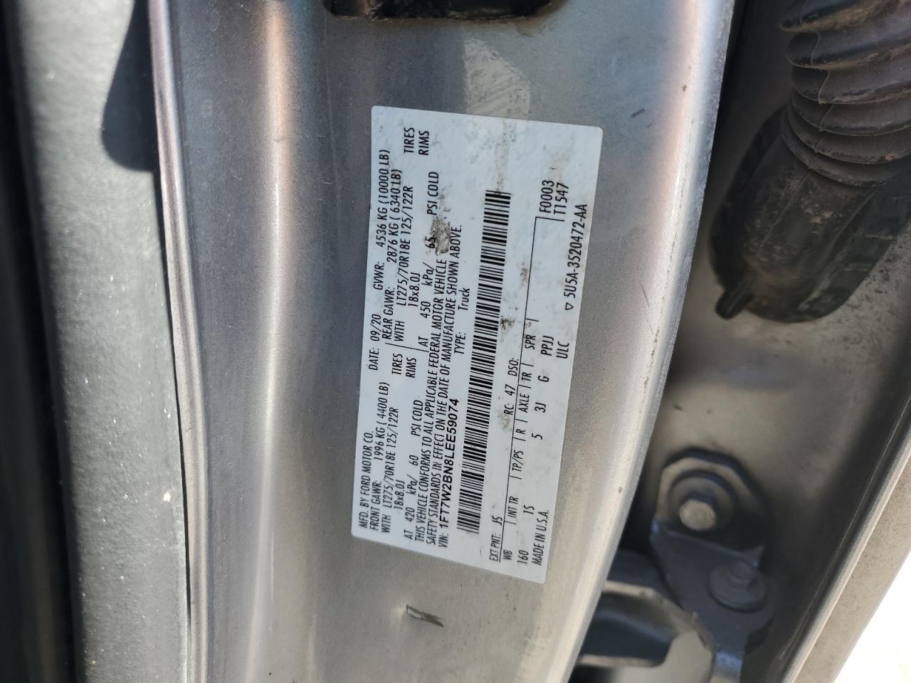 2020 FORD F-250