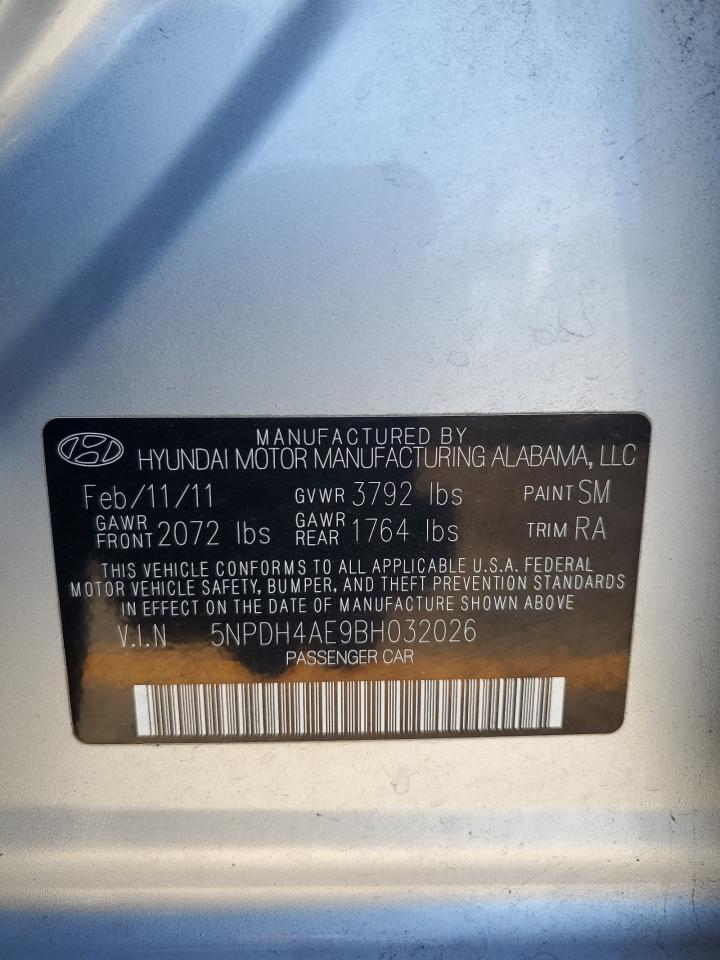 2011 HYUNDAI ELANTRA