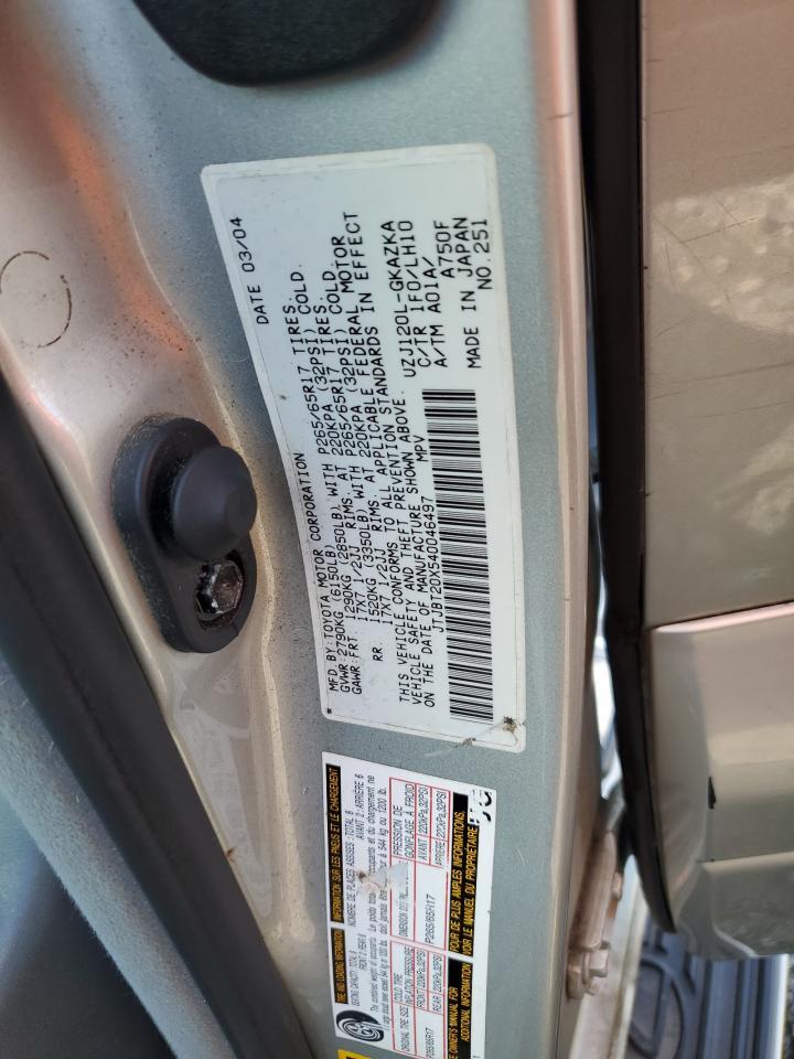 2004 LEXUS Gx