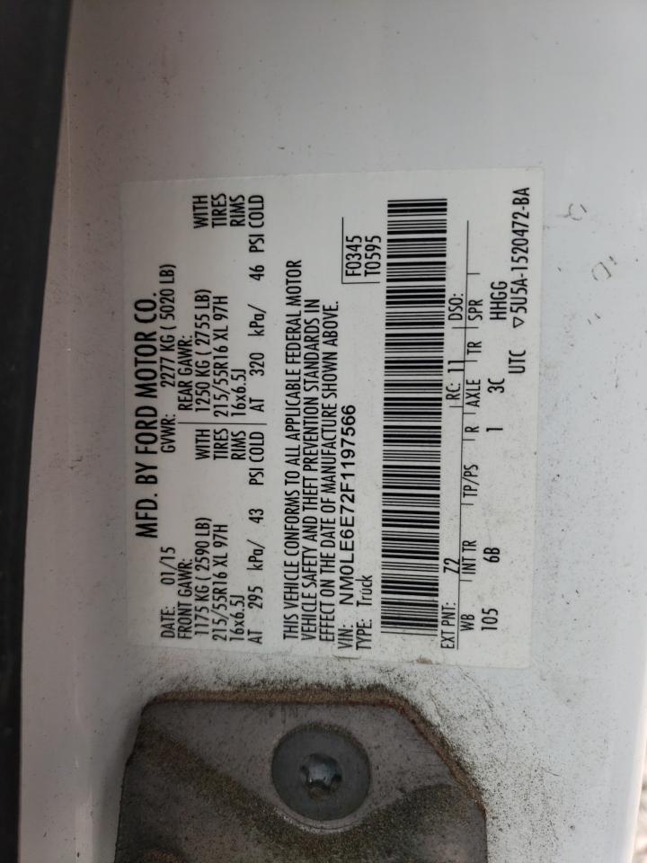 2015 FORD TRANSIT CONNECT