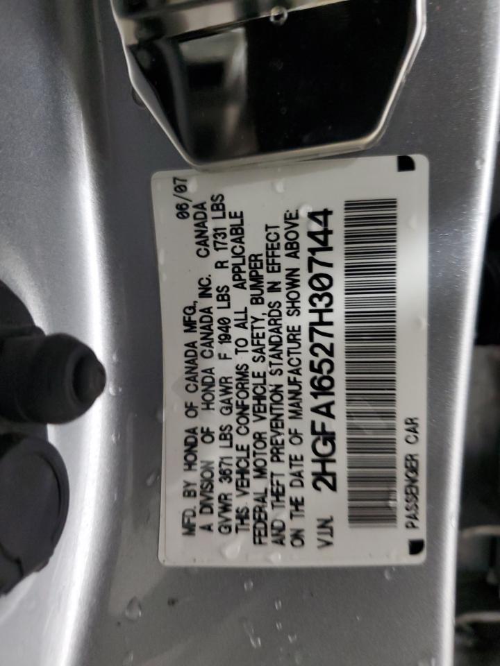 2007 HONDA CIVIC