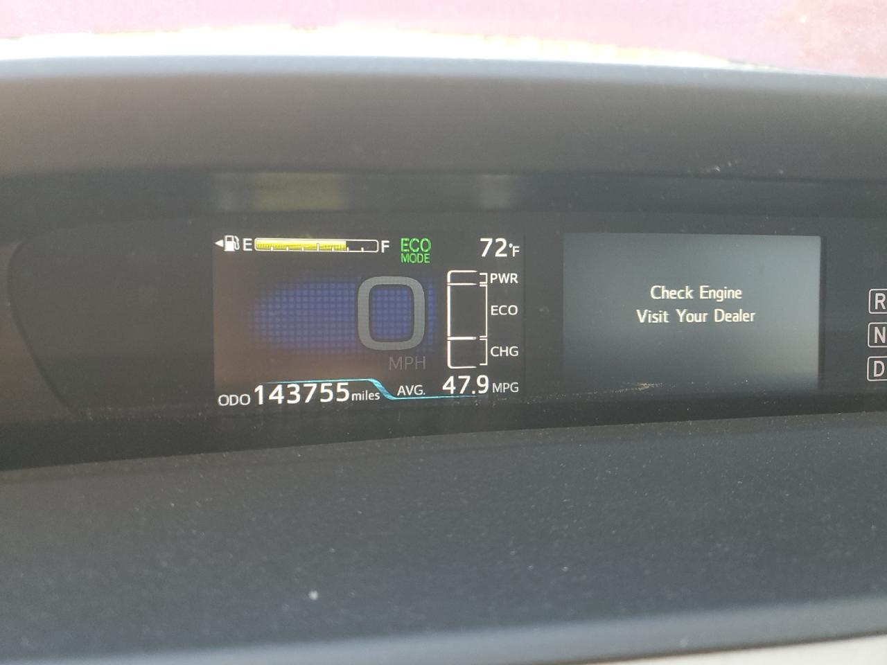 2016 TOYOTA PRIUS