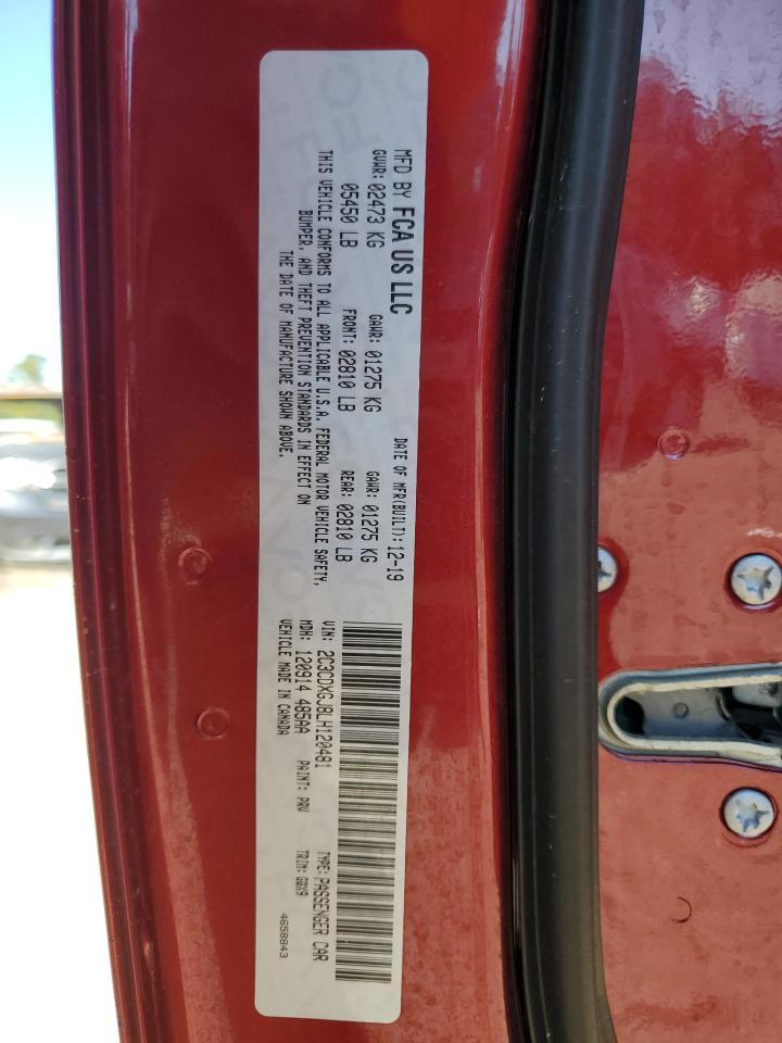 2020 DODGE CHARGER