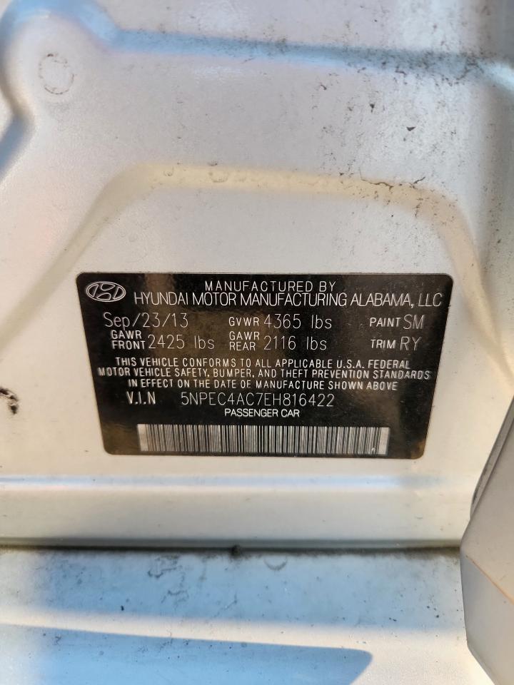 2014 HYUNDAI SONATA