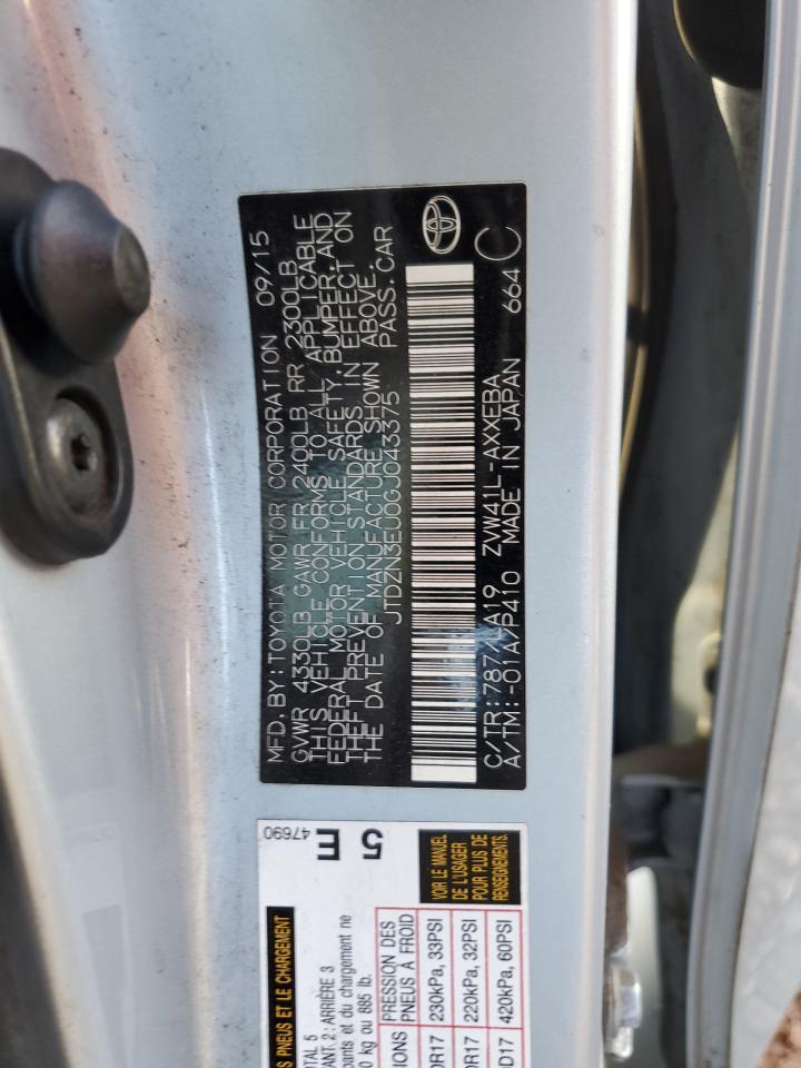 2016 TOYOTA PRIUS V