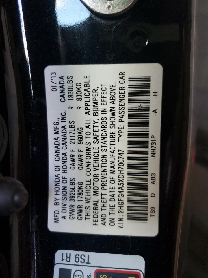 2013 HONDA CIVIC