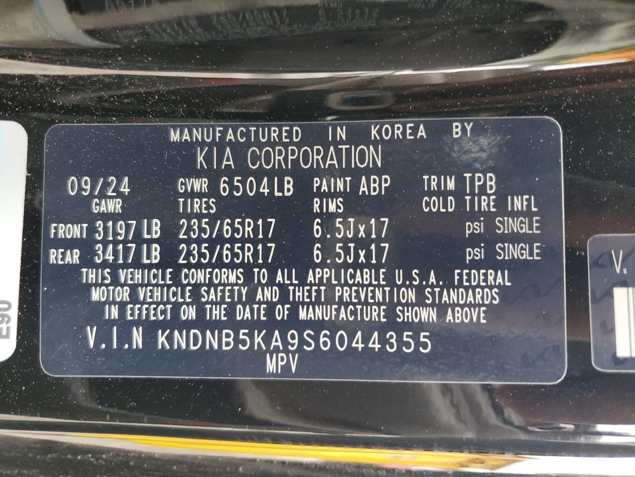2025 KIA Carnival