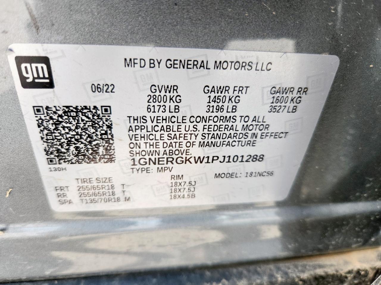 2023 CHEVROLET TRAVERSE