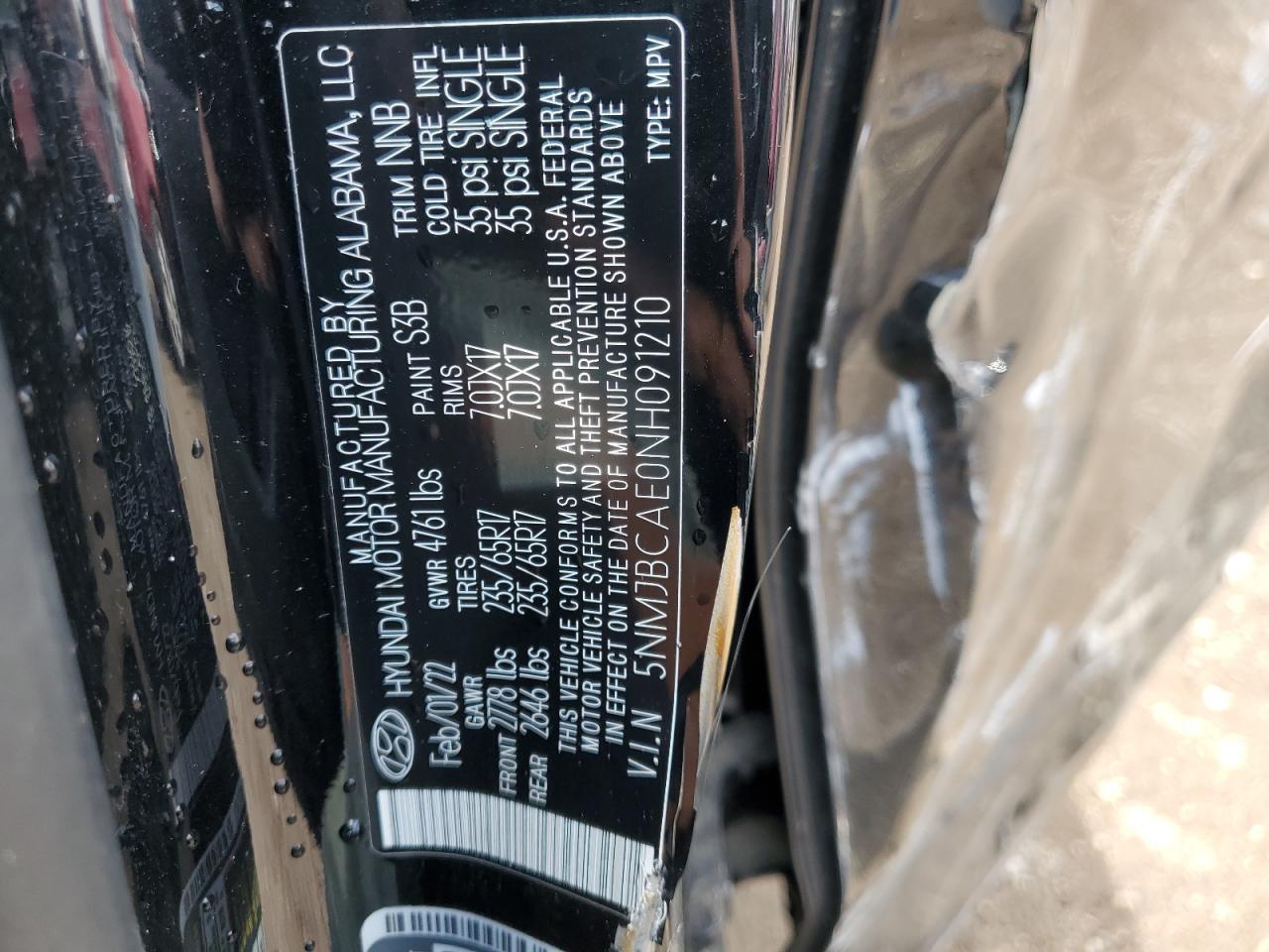 2022 HYUNDAI TUCSON