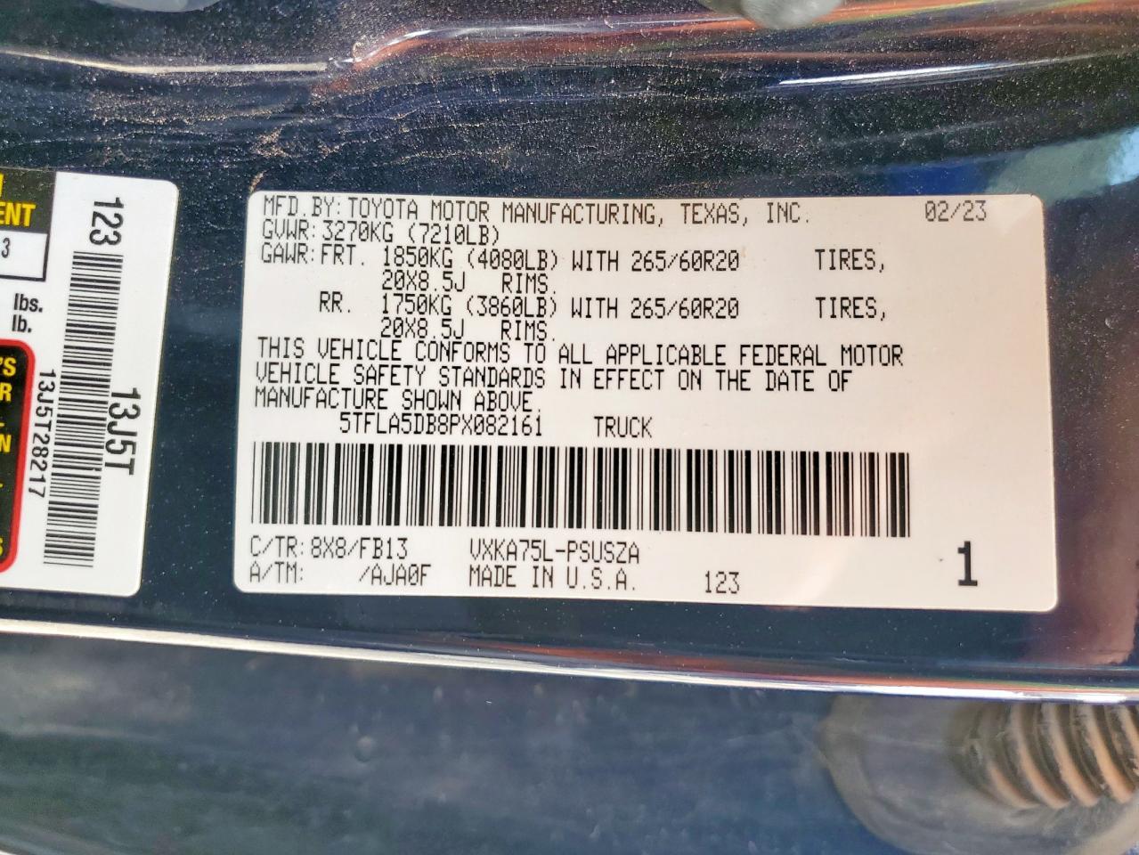 2023 TOYOTA TUNDRA
