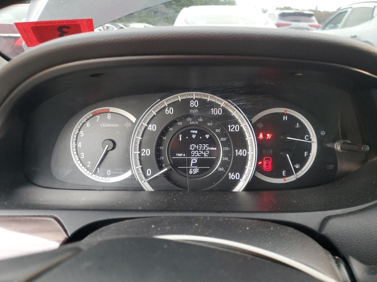 2016 HONDA ACCORD