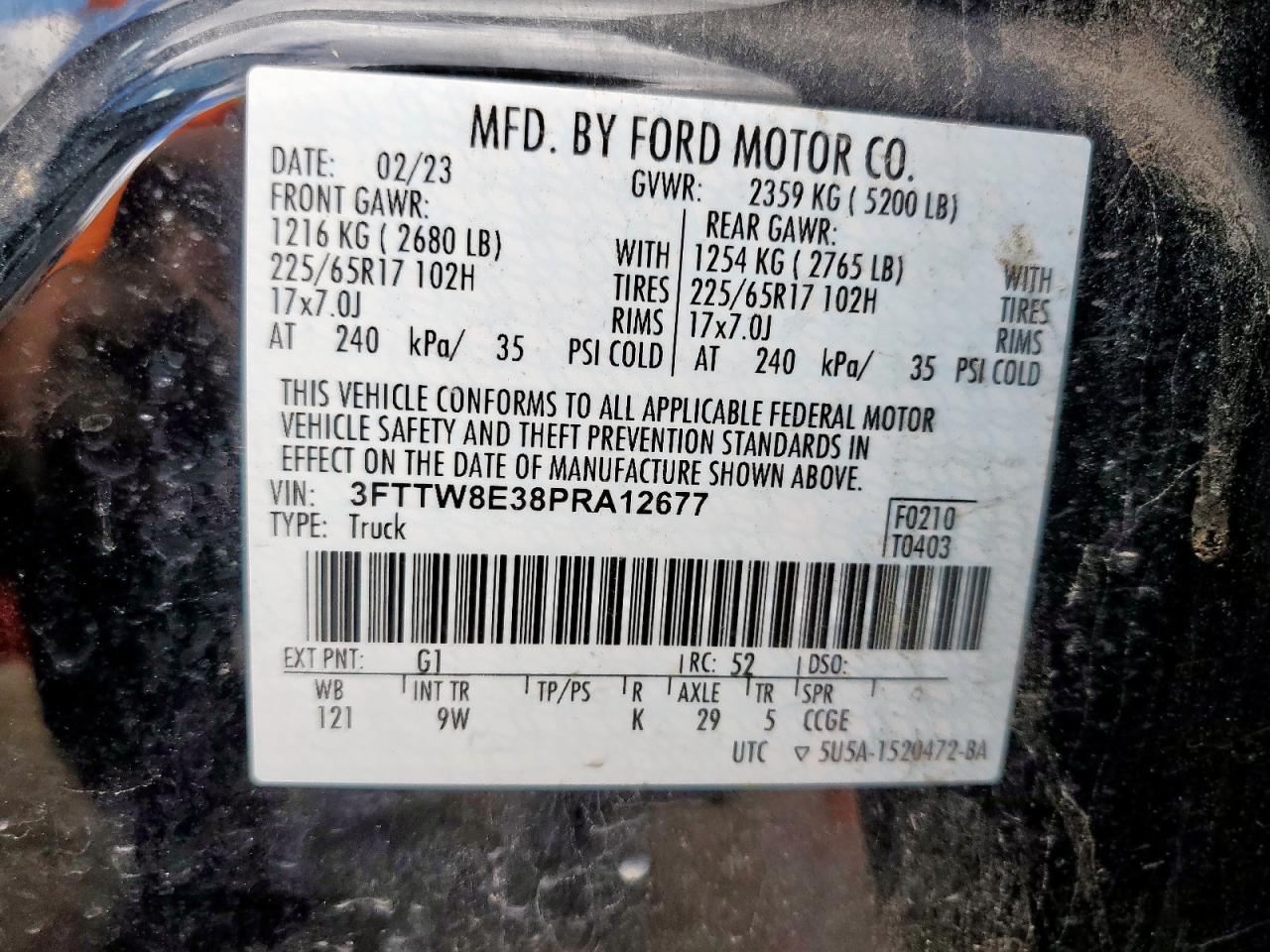 2023 FORD Maverick