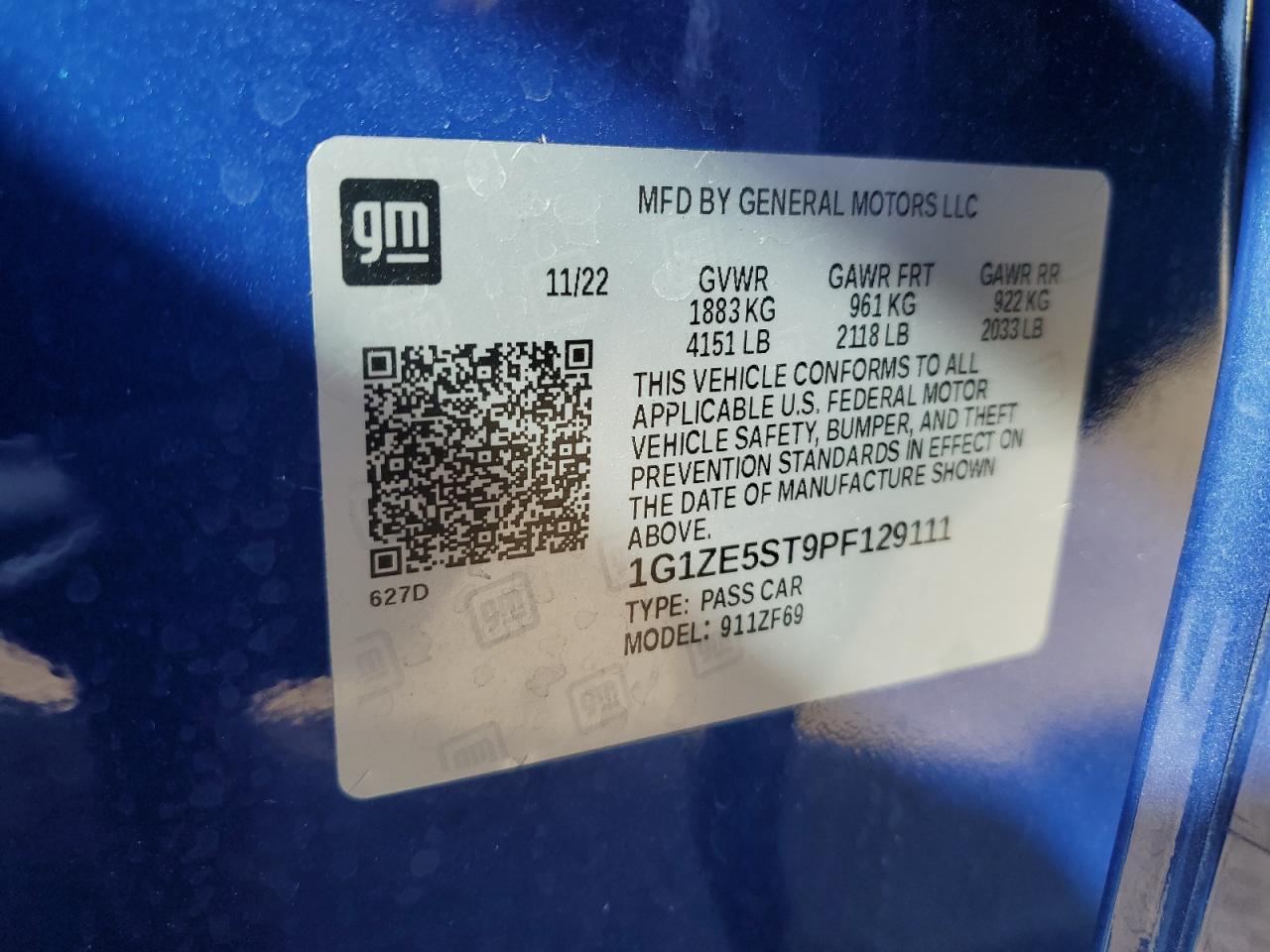 2023 CHEVROLET MALIBU