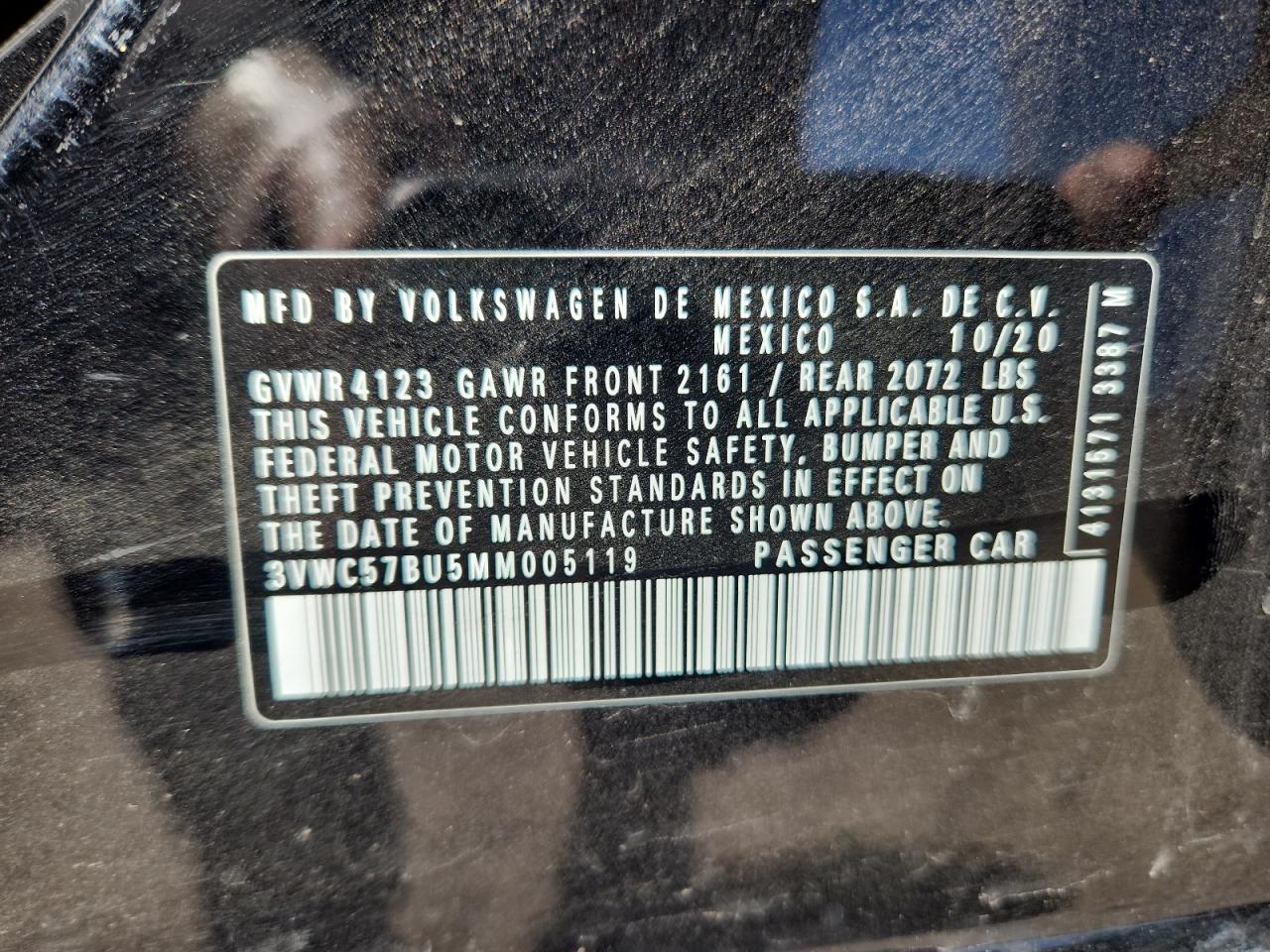 2021 VOLKSWAGEN JETTA