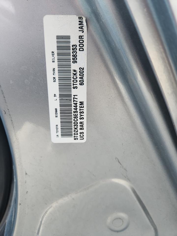 2014 TOYOTA SIENNA