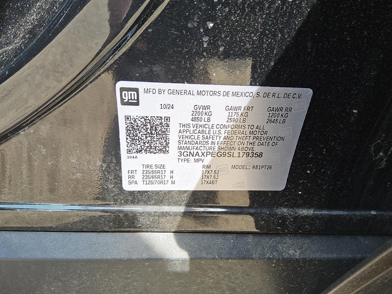 2025 CHEVROLET EQUINOX