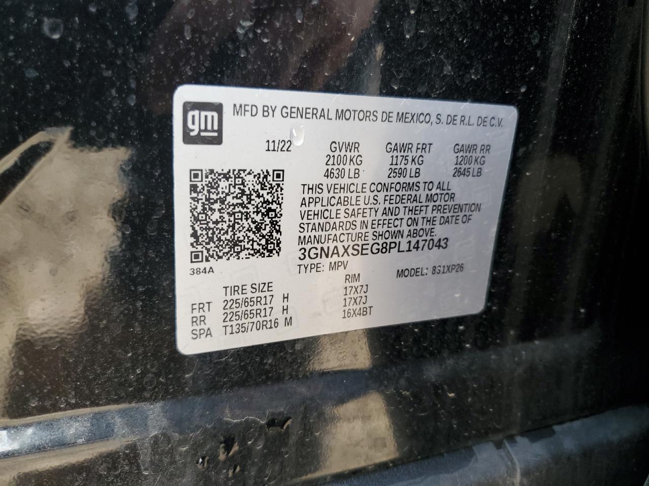 2023 CHEVROLET EQUINOX