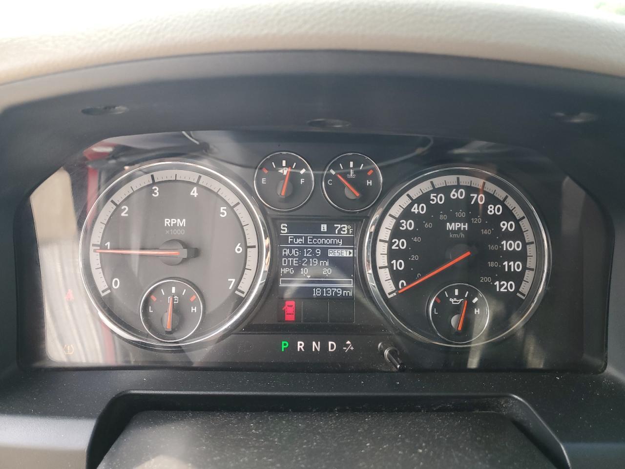 2012 DODGE RAM 1500