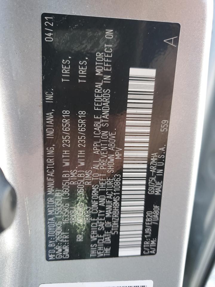 2021 TOYOTA HIGHLANDER