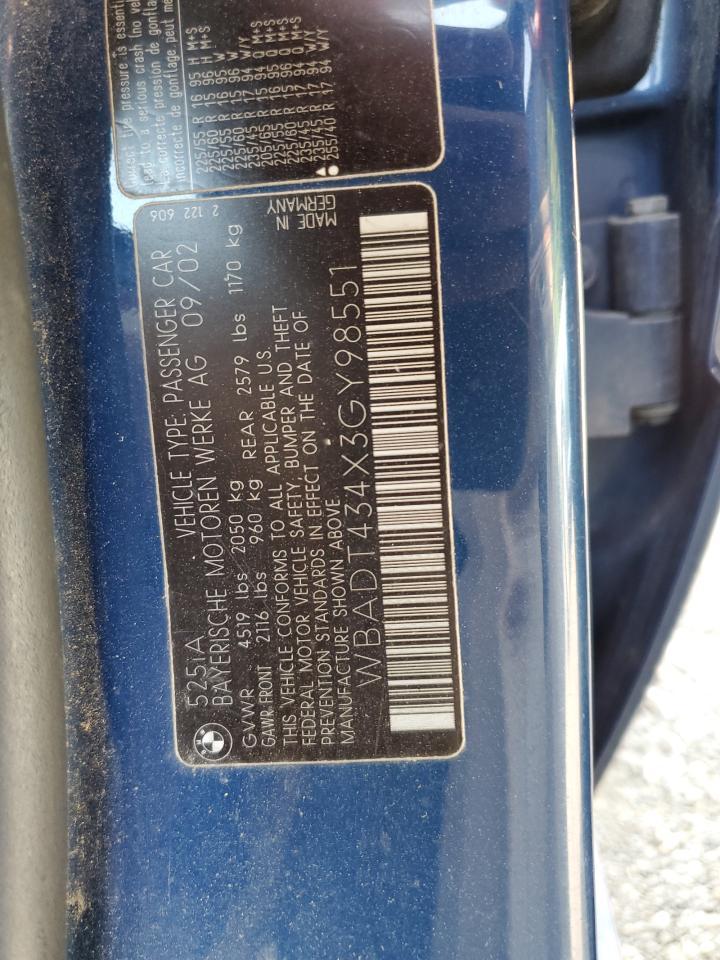 2003 BMW 5 series
