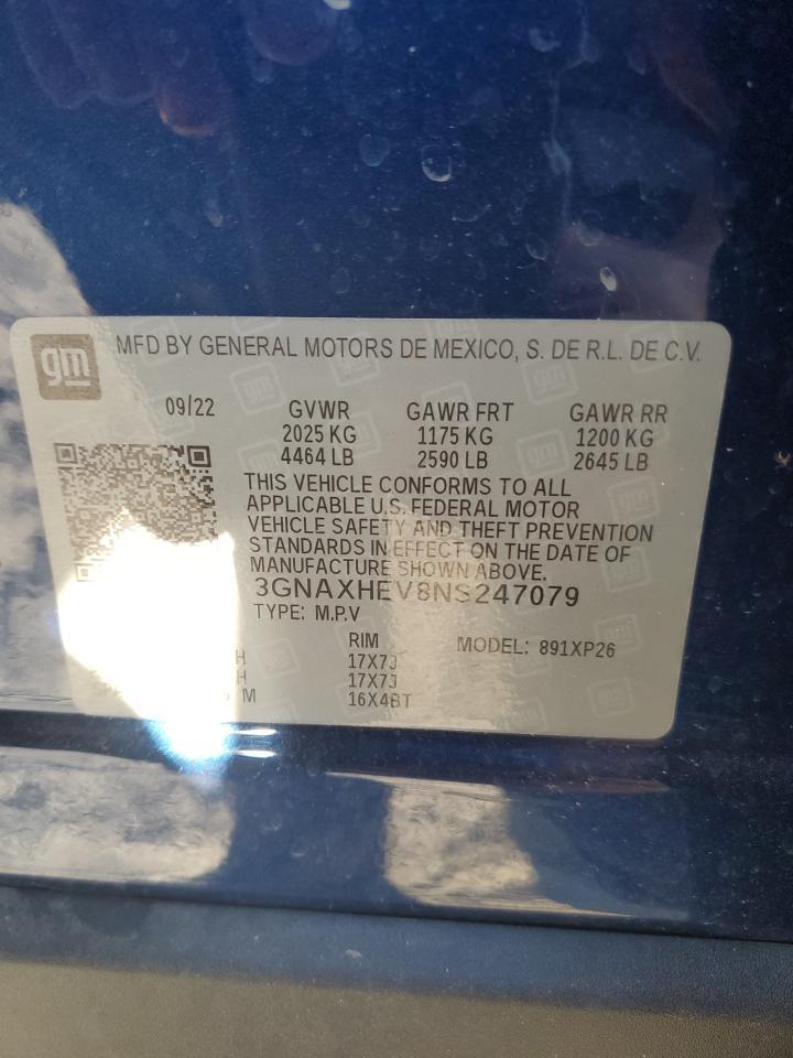 2022 CHEVROLET EQUINOX