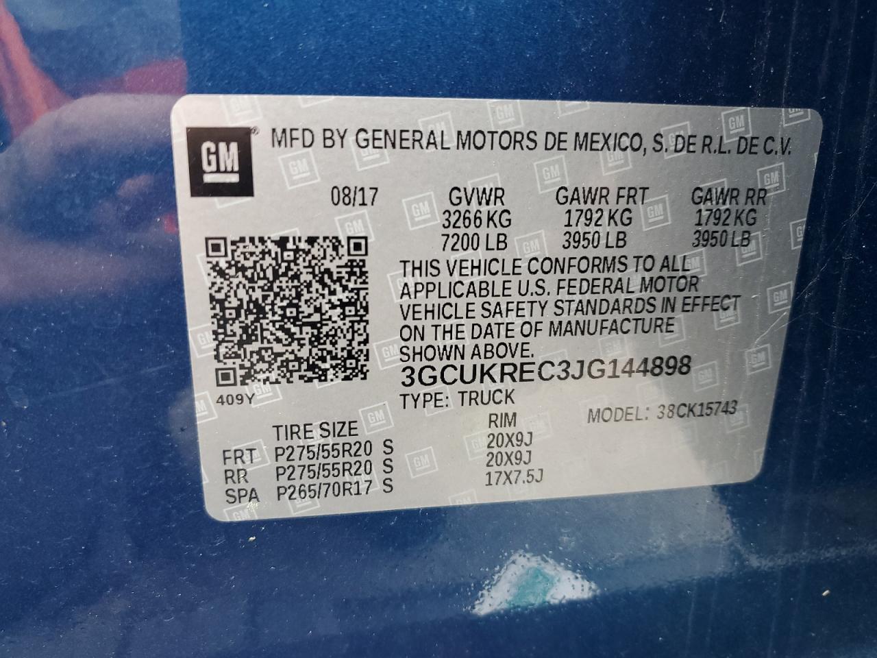 2018 CHEVROLET Silverado