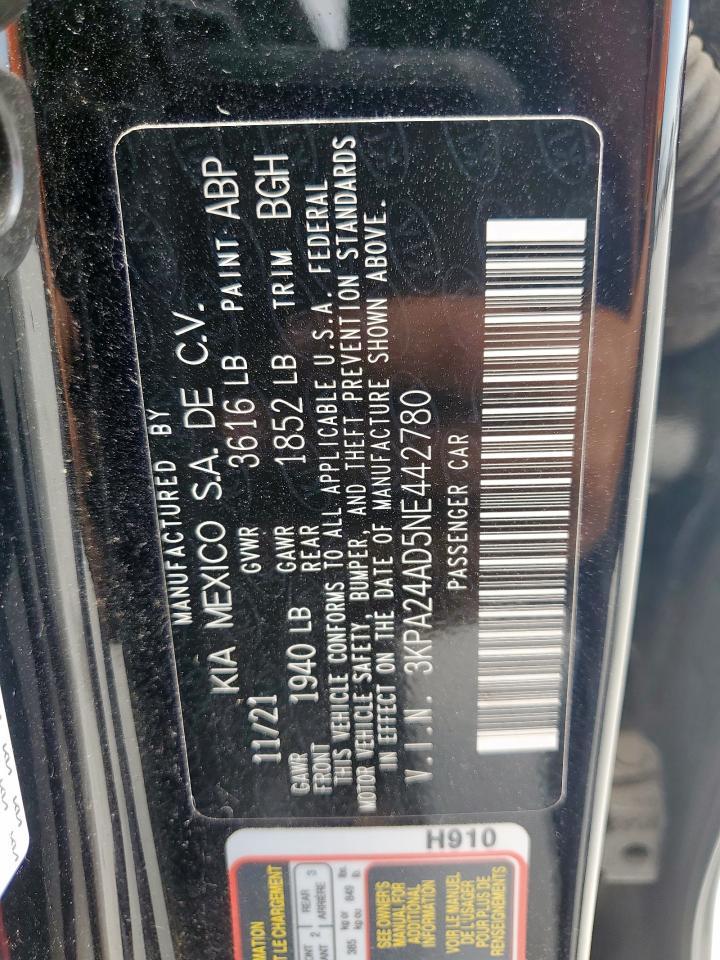 2022 KIA RIO