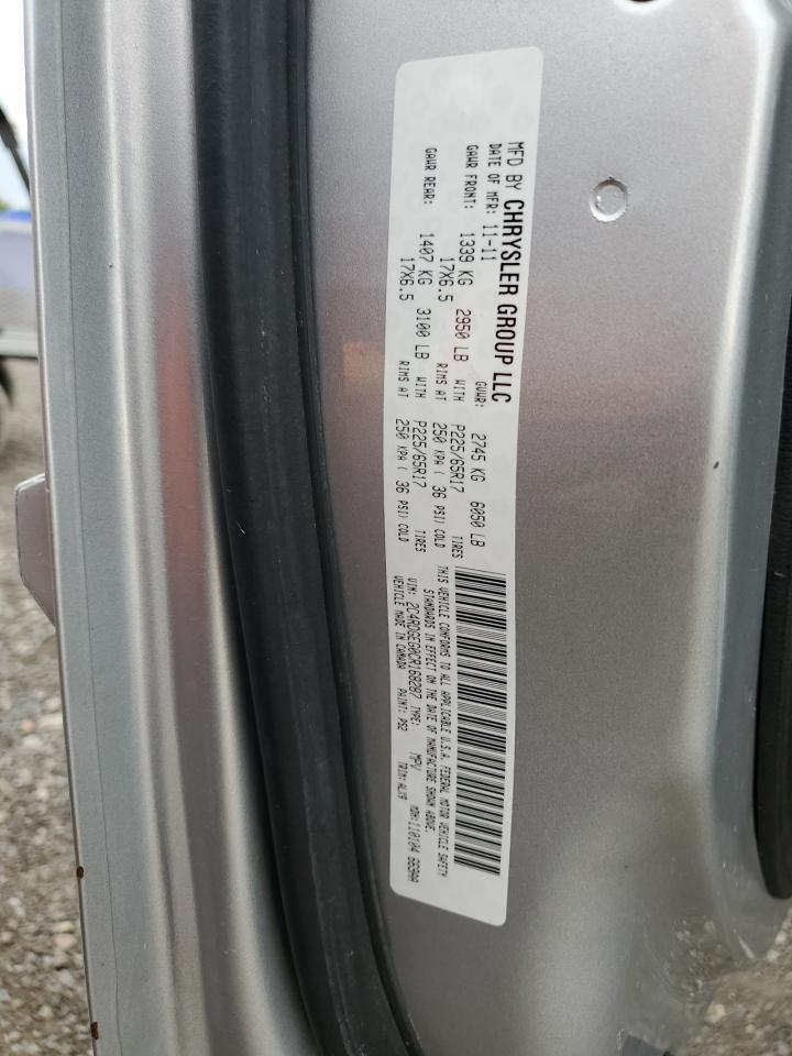 2012 DODGE GRAND CARAVAN