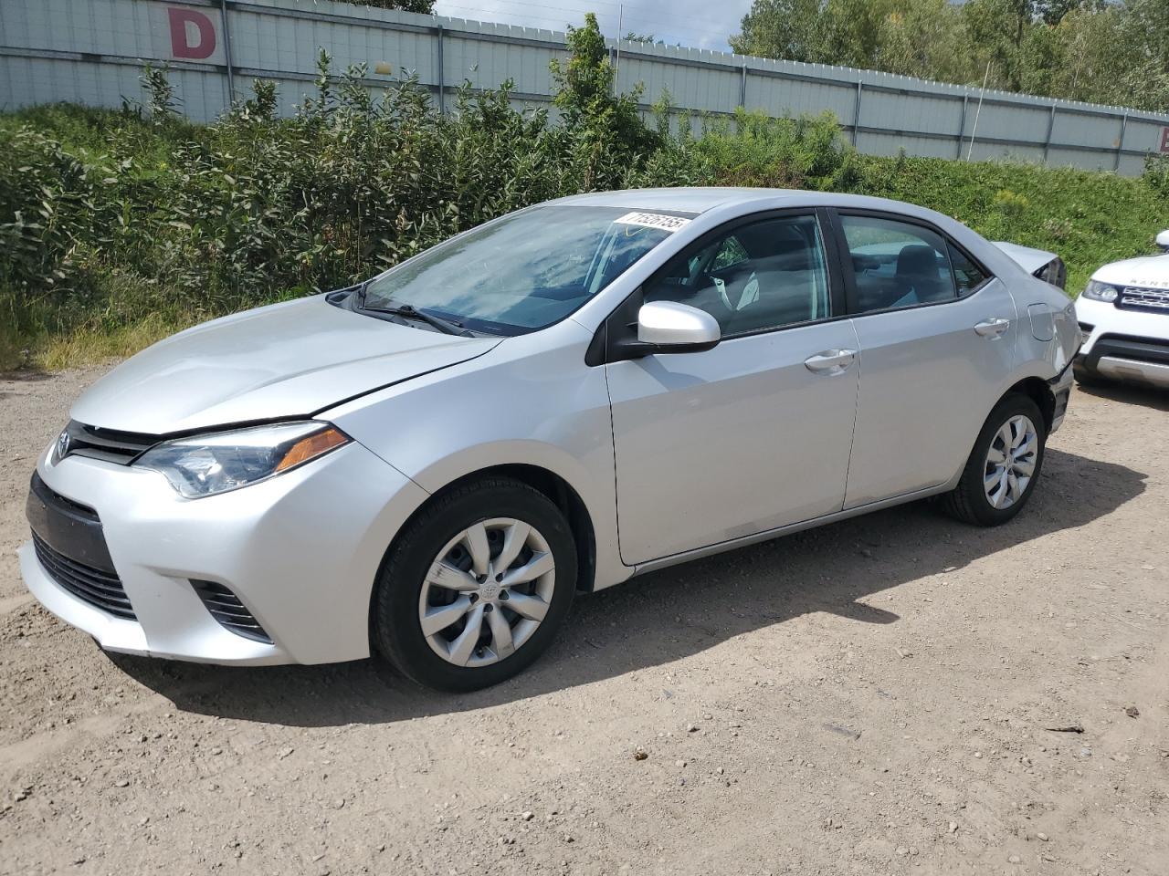 2016 TOYOTA COROLLA