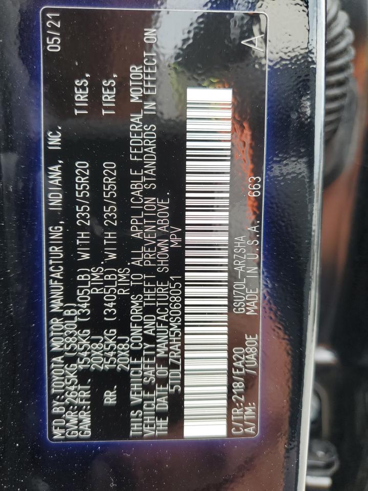 2021 TOYOTA HIGHLANDER