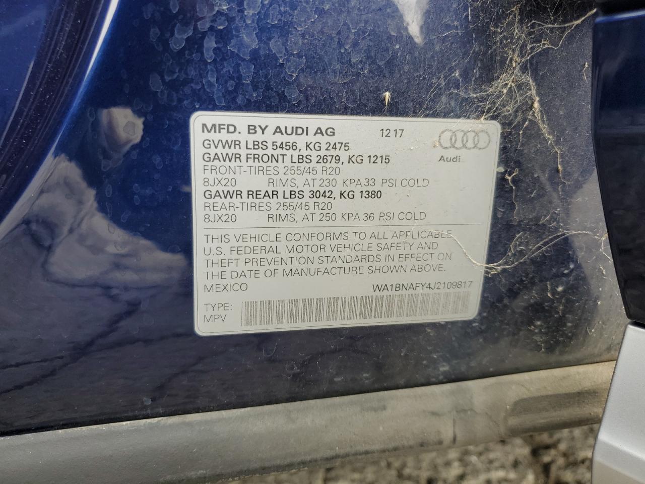 2018 AUDI Q5