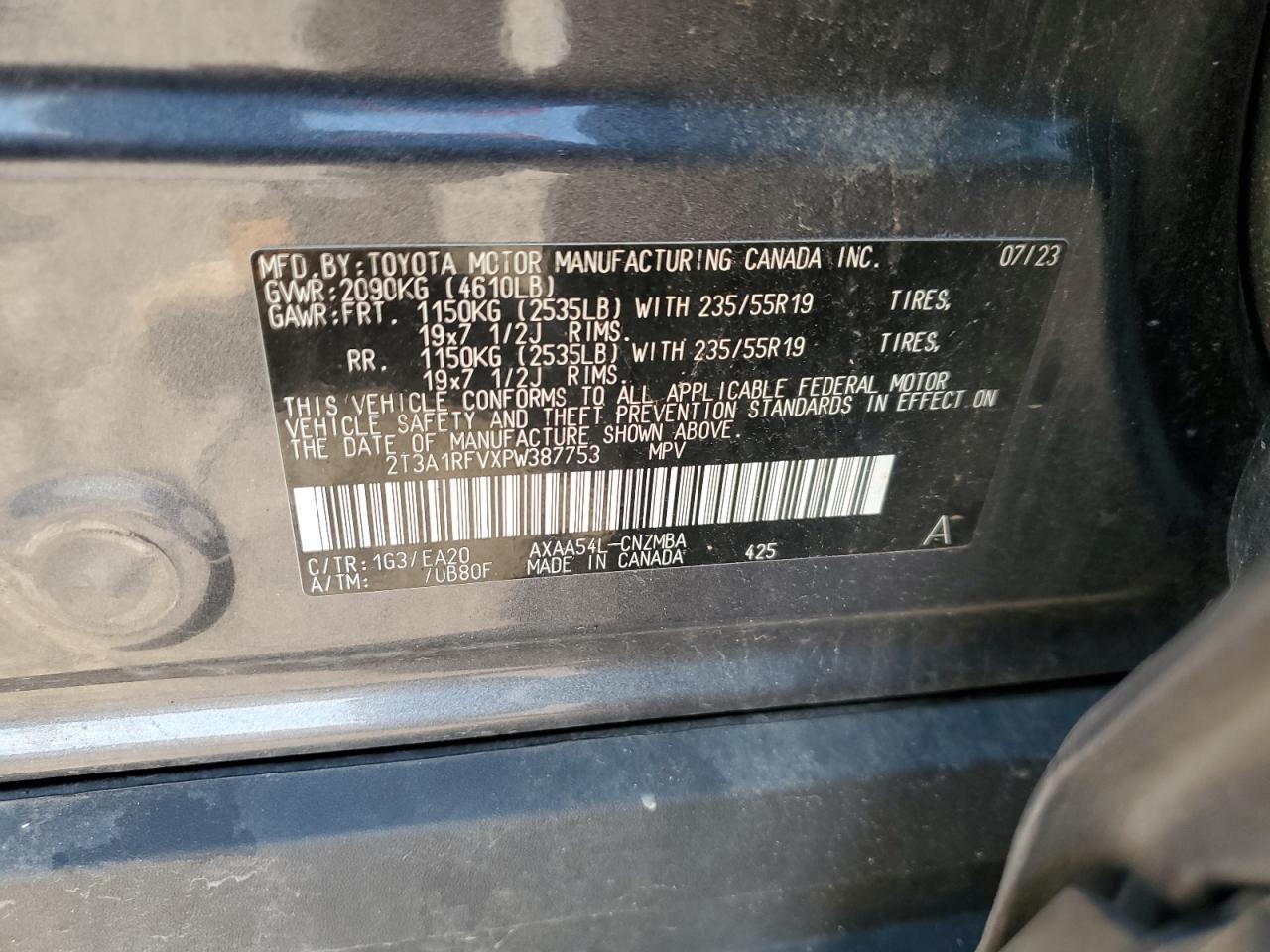 2023 TOYOTA RAV4
