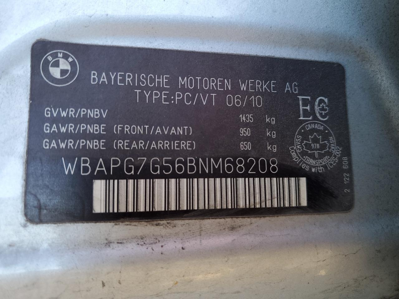 2011 BMW 3 SERIES