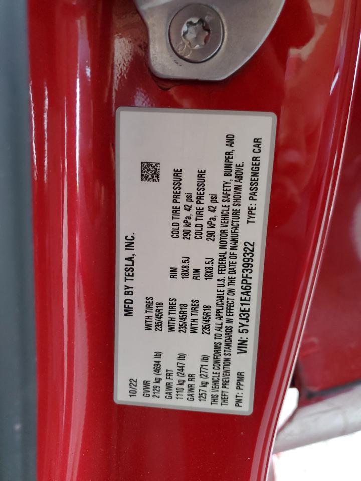 2023 TESLA MODEL 3