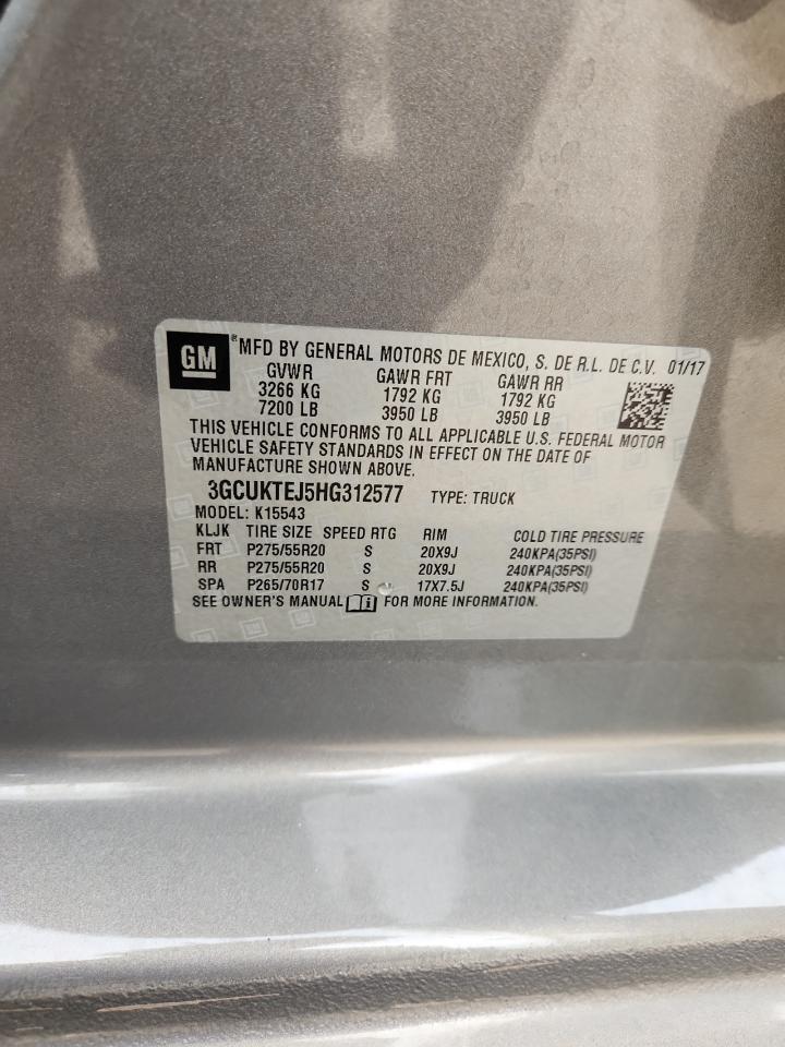 2017 CHEVROLET Silverado