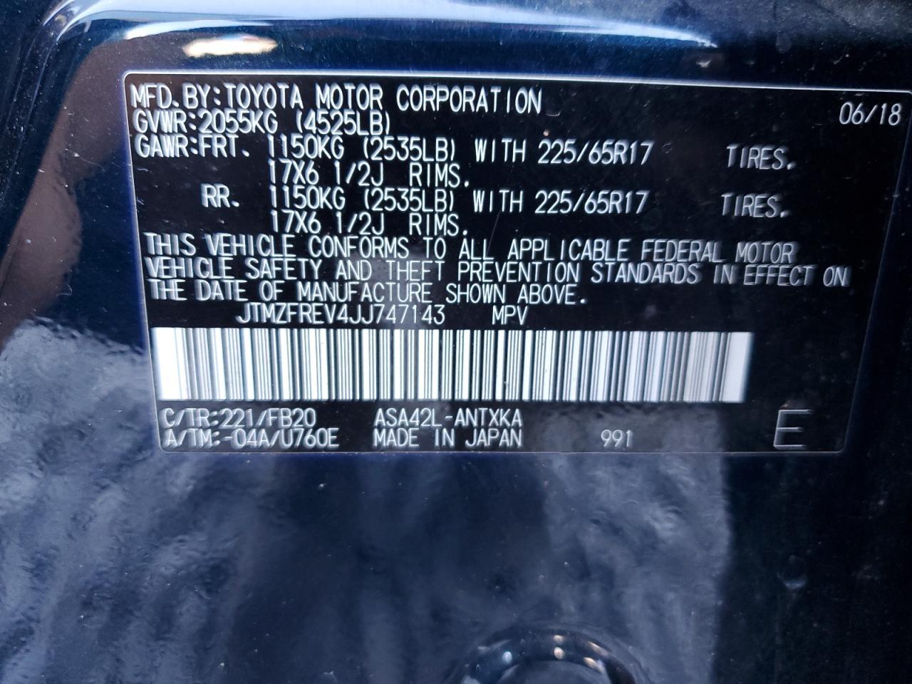2018 TOYOTA RAV4