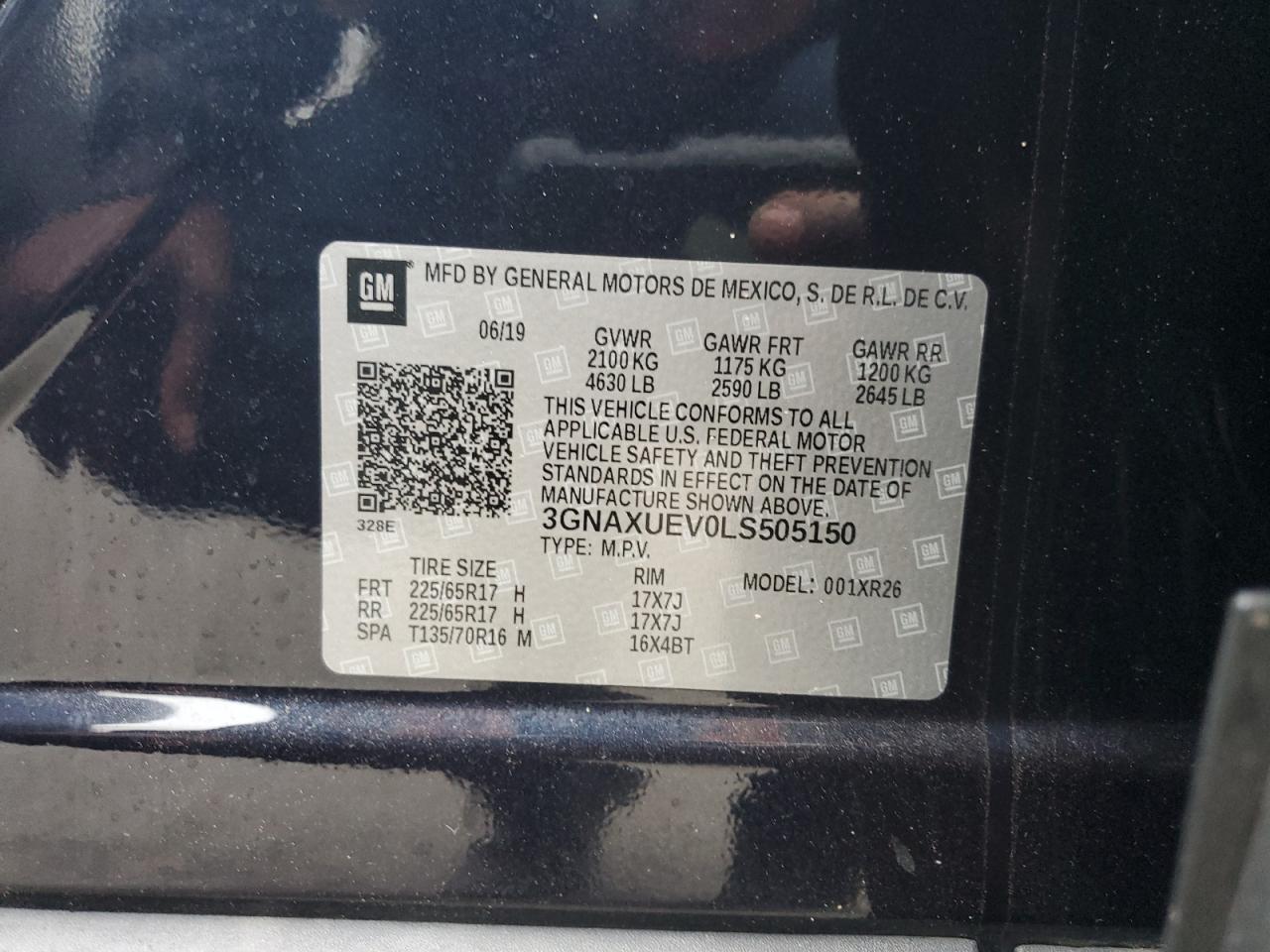2020 CHEVROLET EQUINOX