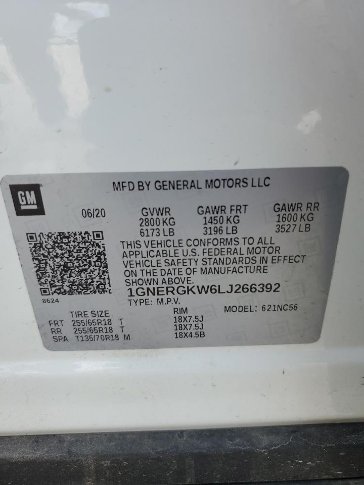 2020 CHEVROLET TRAVERSE
