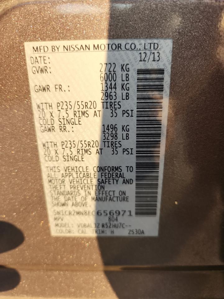 2014 NISSAN PATHFINDER
