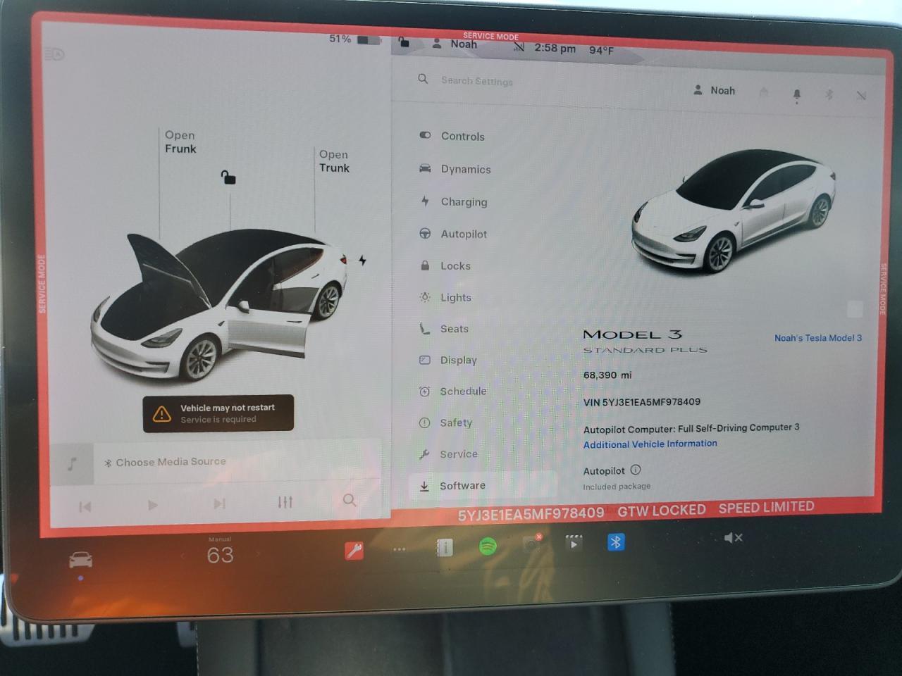 2021 TESLA MODEL 3
