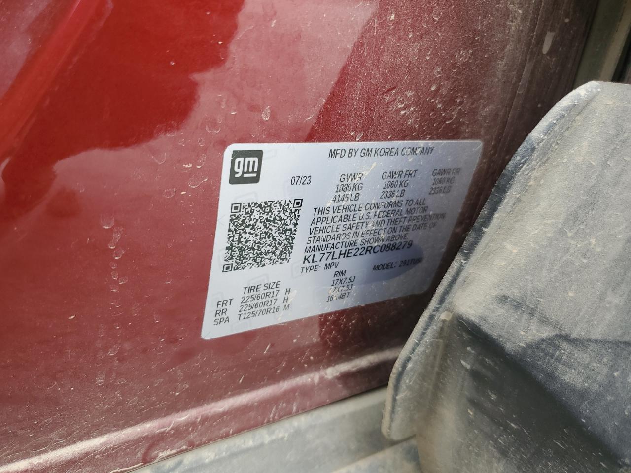 2024 CHEVROLET TRAX