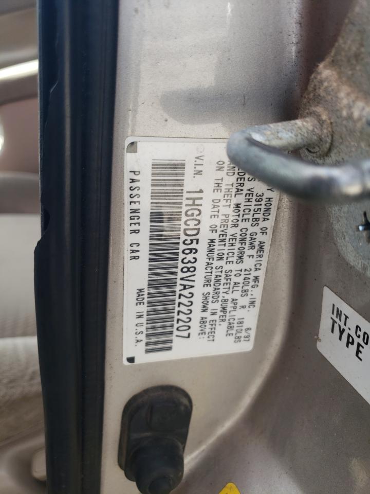 1997 HONDA ACCORD