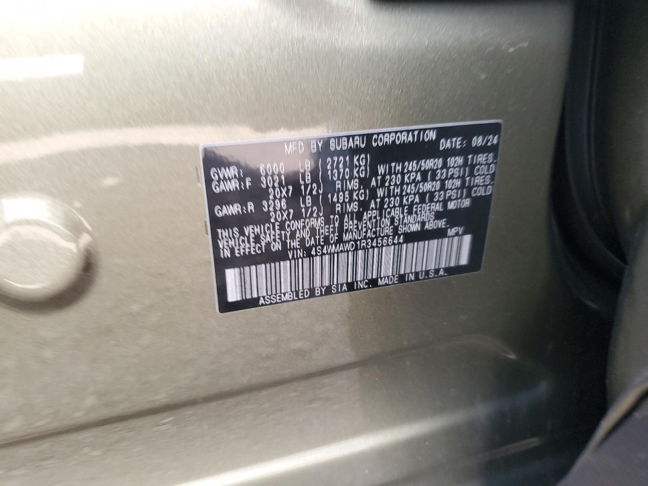 2024 SUBARU Ascent